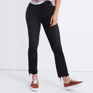Madewell Curvy Cali Demi-Boot Jeans Berkeley Black